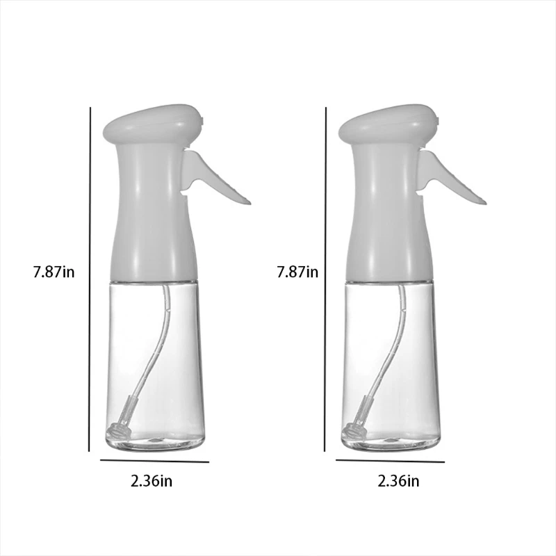 

2 PCS Oil Sprayers for Cooking Portable Oil Spray Bottles 2 Colors Choose
