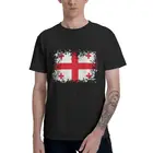 Футболки с принтом грузинского флага Джорджия, Мужская футболка с графическим принтом, футболка с коротким рукавом, грузинская патриотическая футболка, хлопковые футболки, топы, одежда