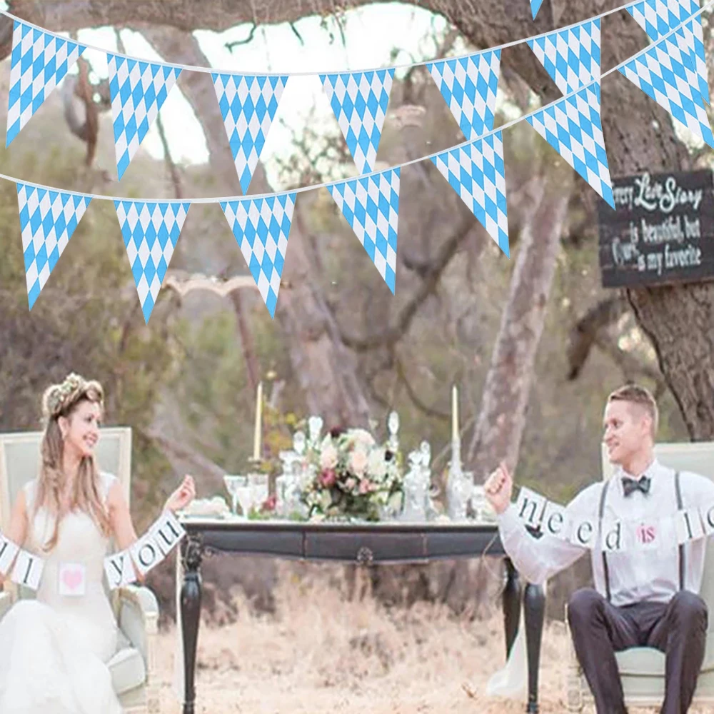 

60 шт., Декоративная гирлянда на Октоберфест, 30 м