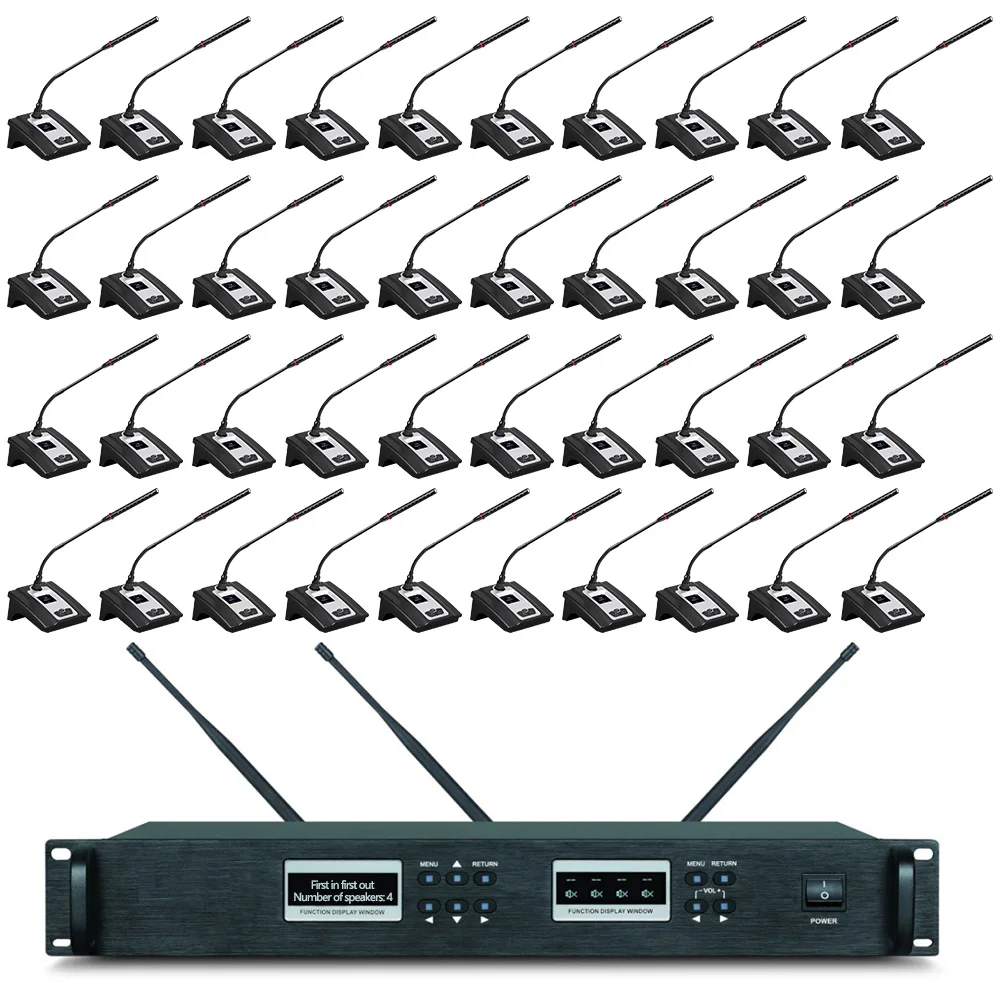 저렴한 전문 무선 핸드인 핸드 컨퍼런스 시스템 구즈넥 콘덴서 마이크 엔지니어링 회의 마이크