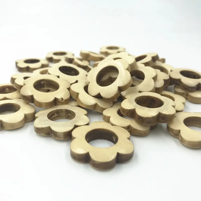 40 шт. деревянные бусины для ожерелья 29 мм | Дом и сад