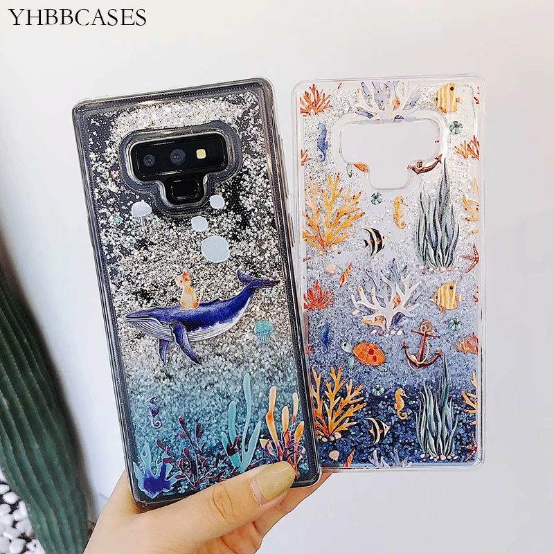 Чехлы YHBBCASES с изображением кораллового акулы для Samsung Galaxy S10 S8 S9 Plus чехлы