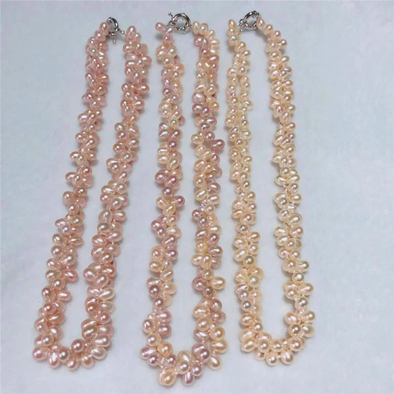 Ожерелье из натурального пресноводного жемчуга 7-8 мм | Украшения и аксессуары