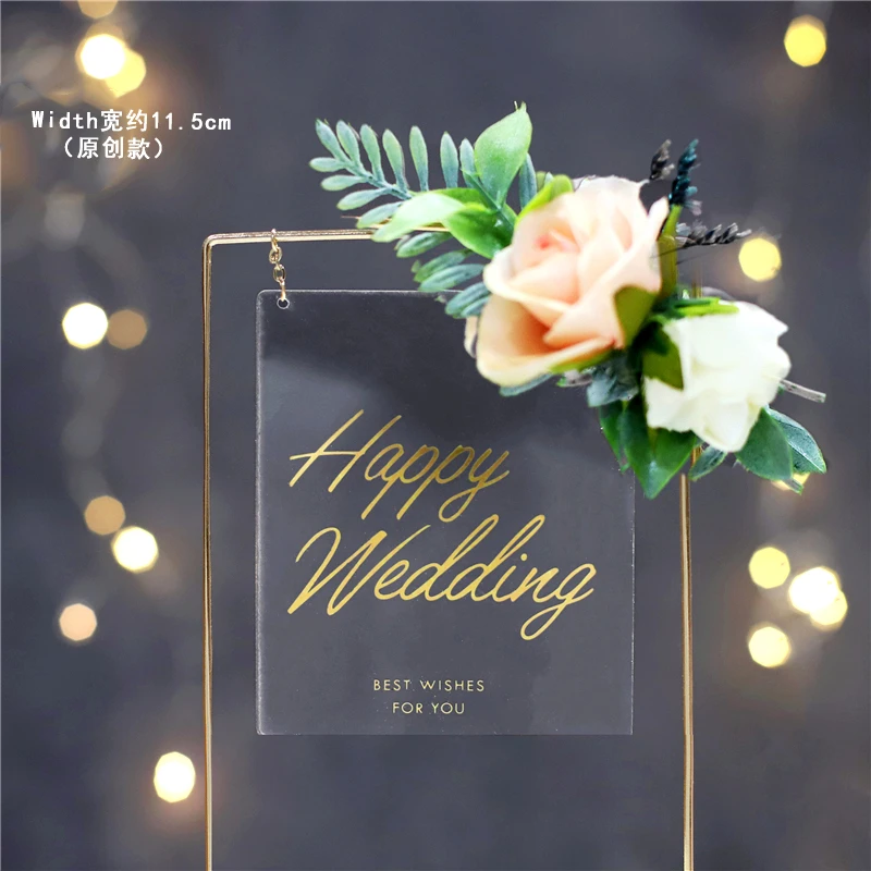 Крюк Свадебный нежный цветок торт Топпер для помолвки вечеринок юбилей выпечки