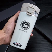 new premium travel coffee cup stainless steel thermos tumbler glasses flask vacuum thermo water bottle tea cup thermo cup mug
