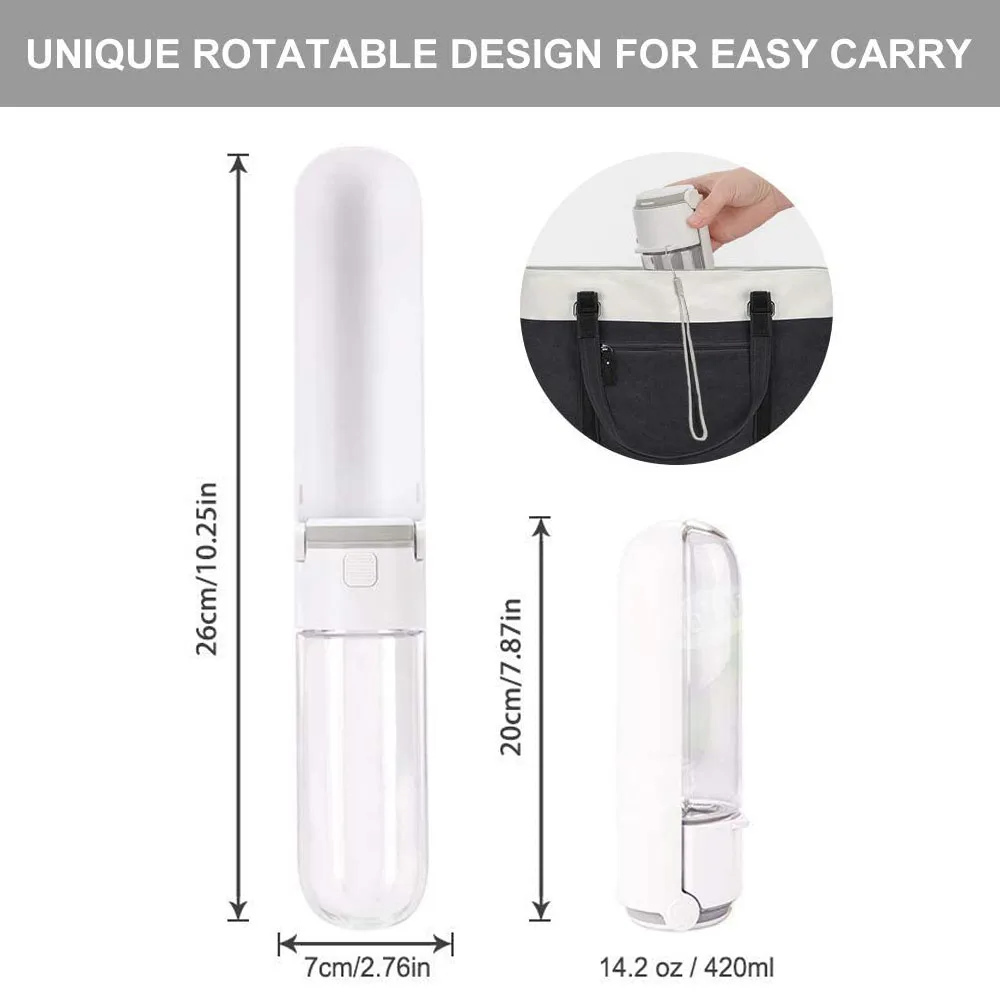 

Pet Dog Water Bottle Large Capacity Outdoors Foldable Pet Water Cup Travel Drinking Water Feeder Bowl Pet Product