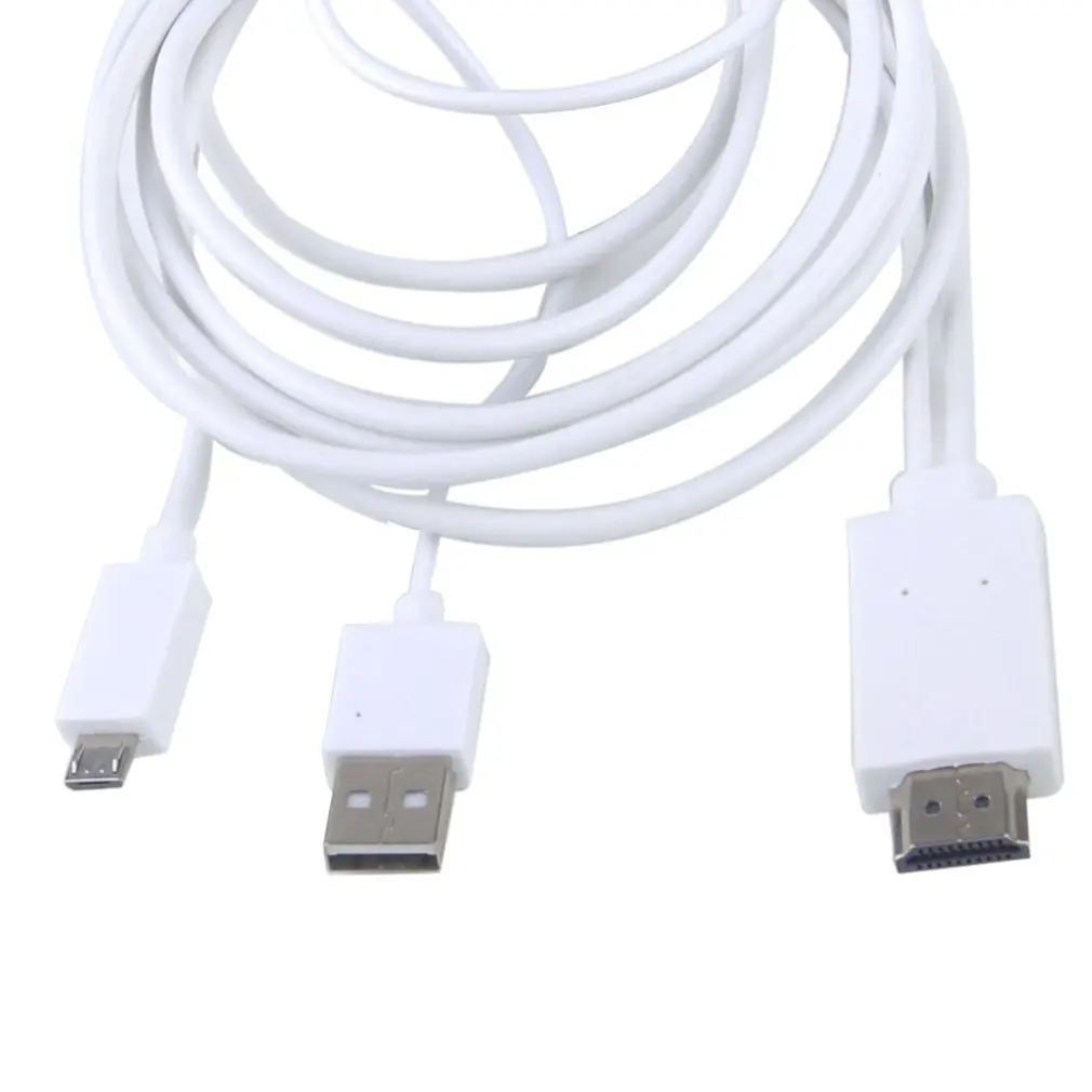 Универсальный адаптер MHL для телефона Android Micro USB к HDMI 1080P HD ТВ кабель| |
