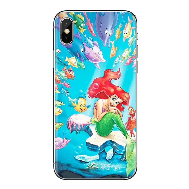 Cartoon Anime The Little Mermaid Soft Housing Case For LG Spirit Motorola Moto X4 E4 E5 G5 G5S G6 Z Z2 Z3 G2 G3 C Play Plus Mini |