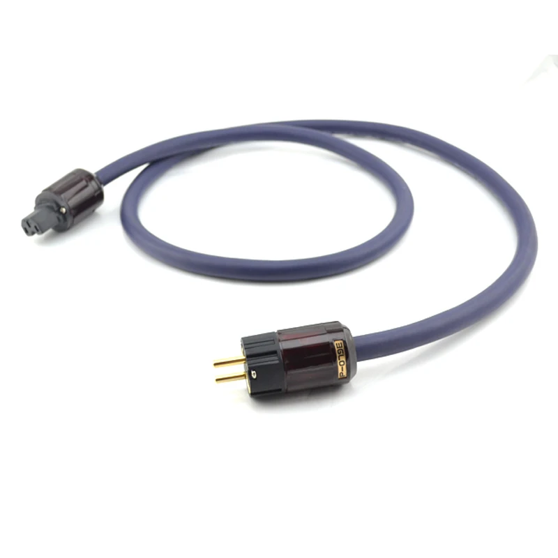 Штука hifi аудио PCOCC медный кабель питания с P 079E/C 079 ЕС разъем Hi end schuko шнур