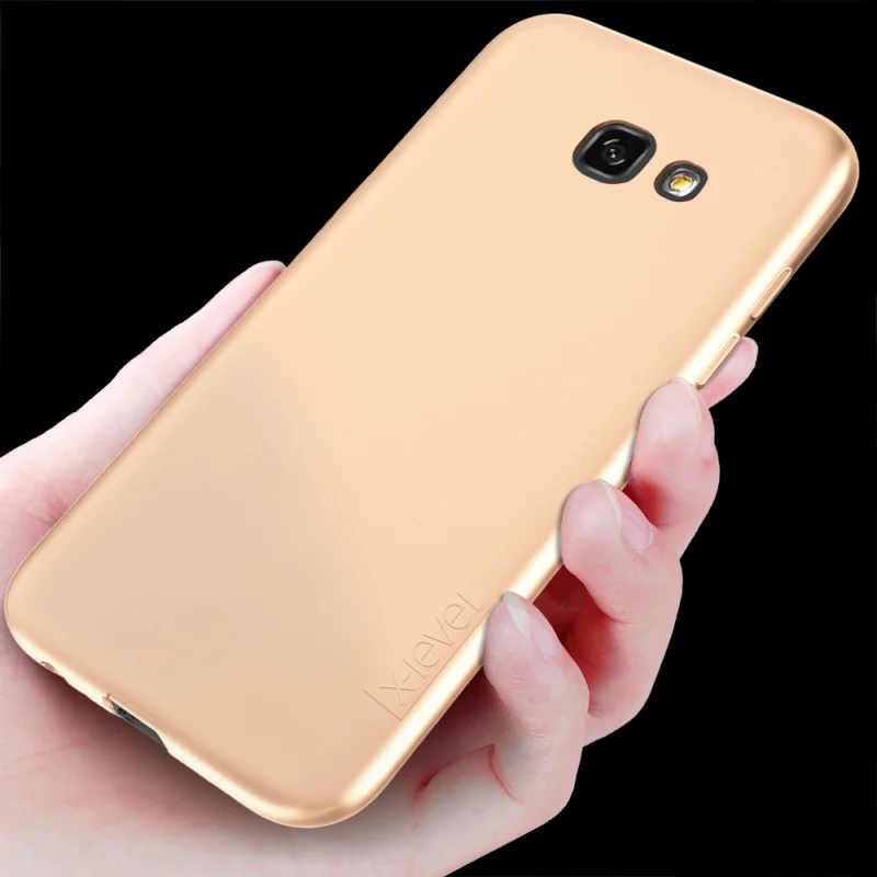 X-Level мягкий TPU чехол для samsung Galaxy A3 A5 A7 A300 A310F A320 A500 A510F A520F A710F Модная тонкая задняя чехол Крышка