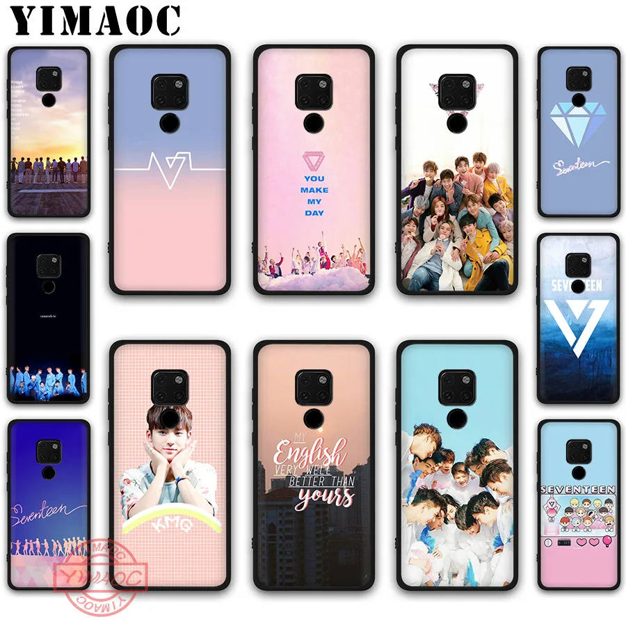 Мягкий силиконовый чехол YIMAOC Seventeen JUN DK JOSHUA kpop для Huawei Mate 10 20 30 Lite Pro Nova 2i 3i 3 4 5i 2 -
