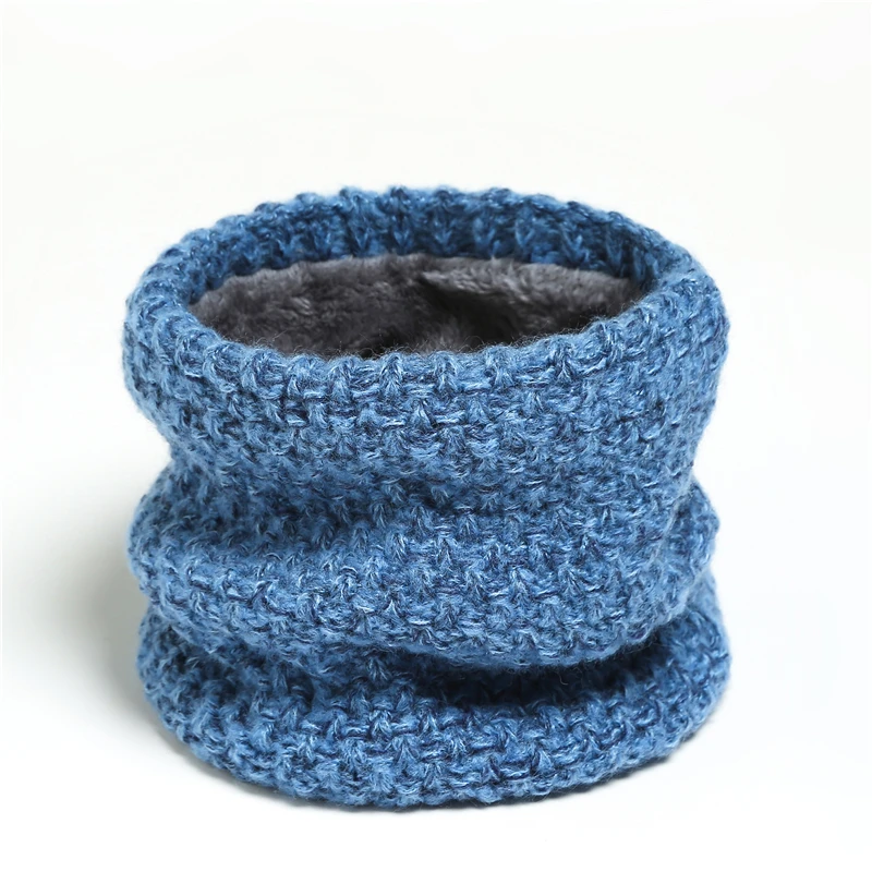 

Fashion Thick Solid Knitted Snood Scarf Women Winter Warm Outdoor Sport Face Mask Ring Foulard Female Neckerchief Bufanda 2021