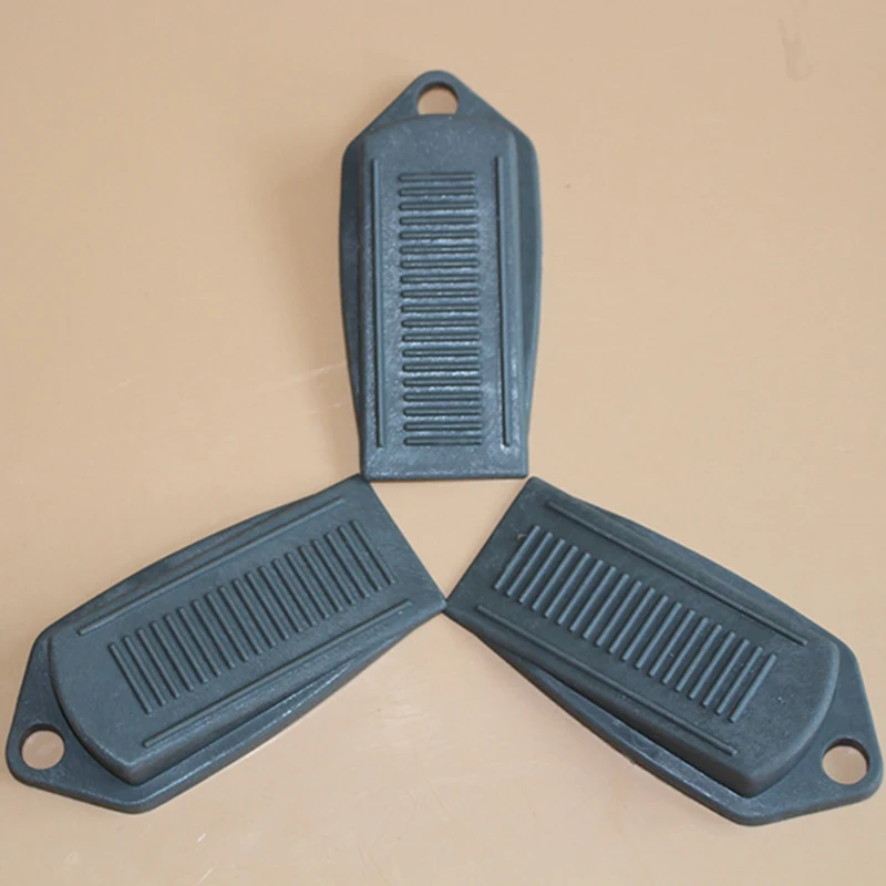 1Pc Rubber Anti-jacket Door Stopper 10*5*2cm Windbreak Blocking Gear Accessories Decoration Style Modern Bottom Door Safety