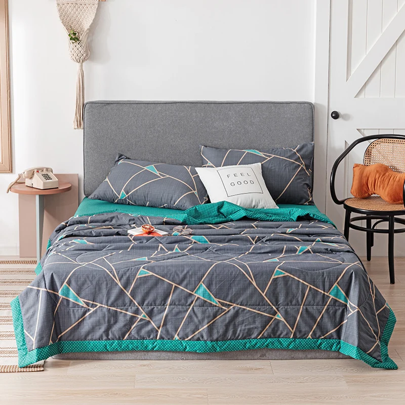 1 шт. покрывало/одеяло из 100% хлопка геометрической формы хорошо использовать в