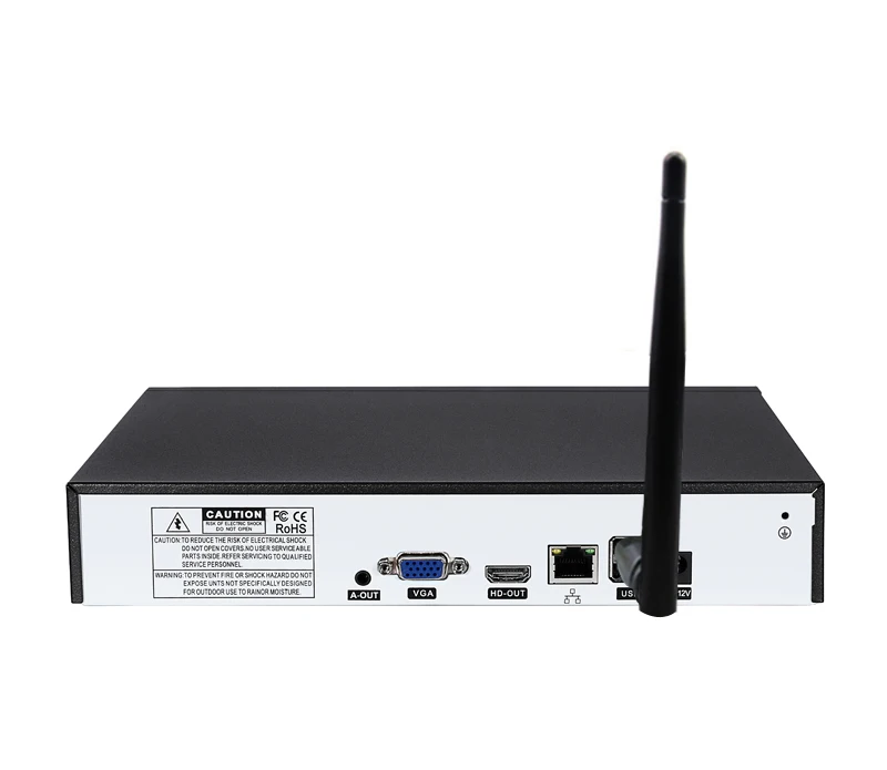 Видеорегистратор NVR с красной панелью 8 Мп 4K Hi3536E аудио XMeye H.265 + 16 каналов