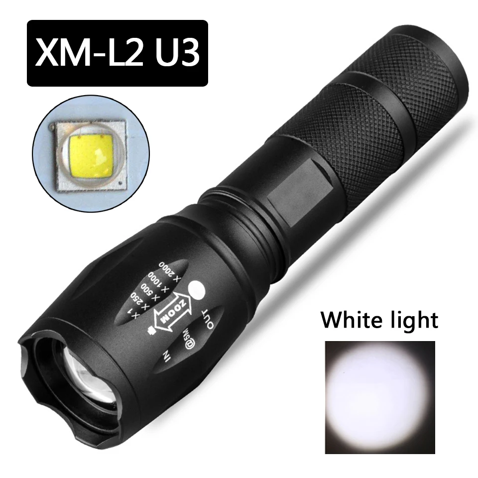 

Litwod светодиодный фонарь V6 L2 T6 6 цветов