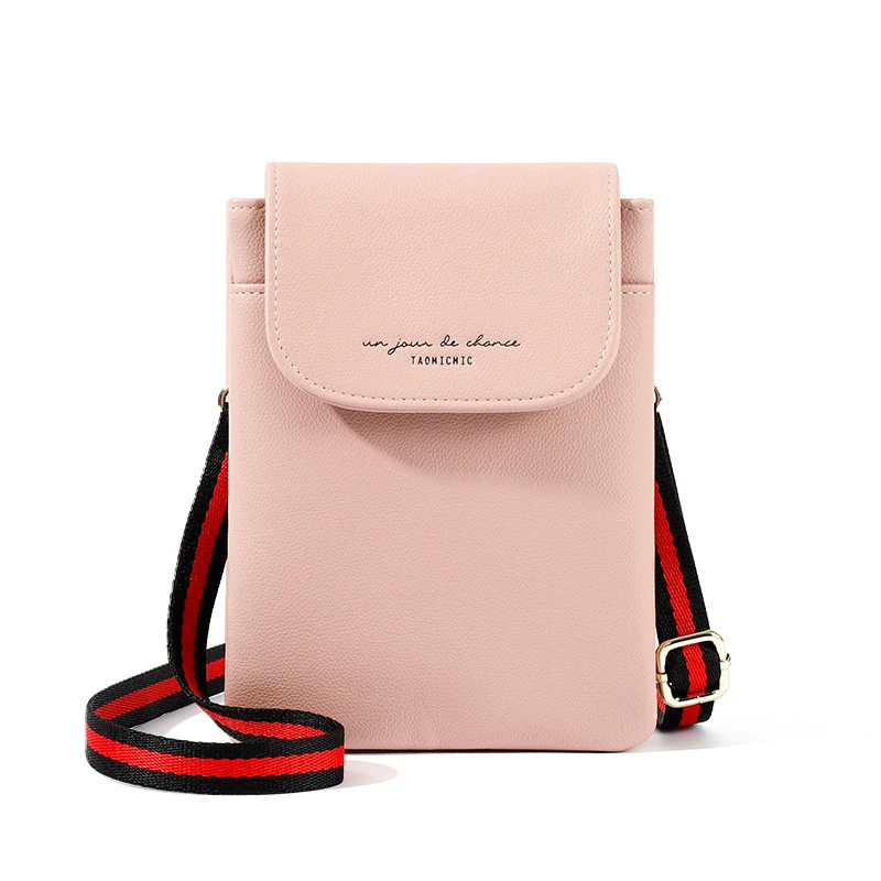 Роскошная брендовая одноцветная сумка через плечо Большая вместительная на одно дорожная с клапаном для