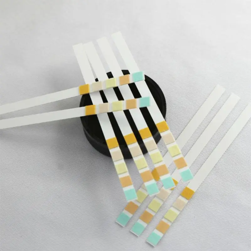 100 шт. тест полоска для определения уровня глюкозы в крови рН белка кетоновой мочи