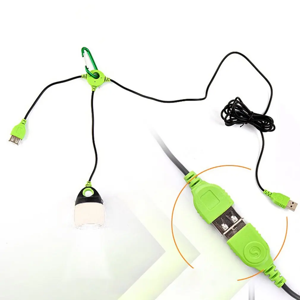 USB светодиодный портативный фонарь светильник для палатки портативная Наружная