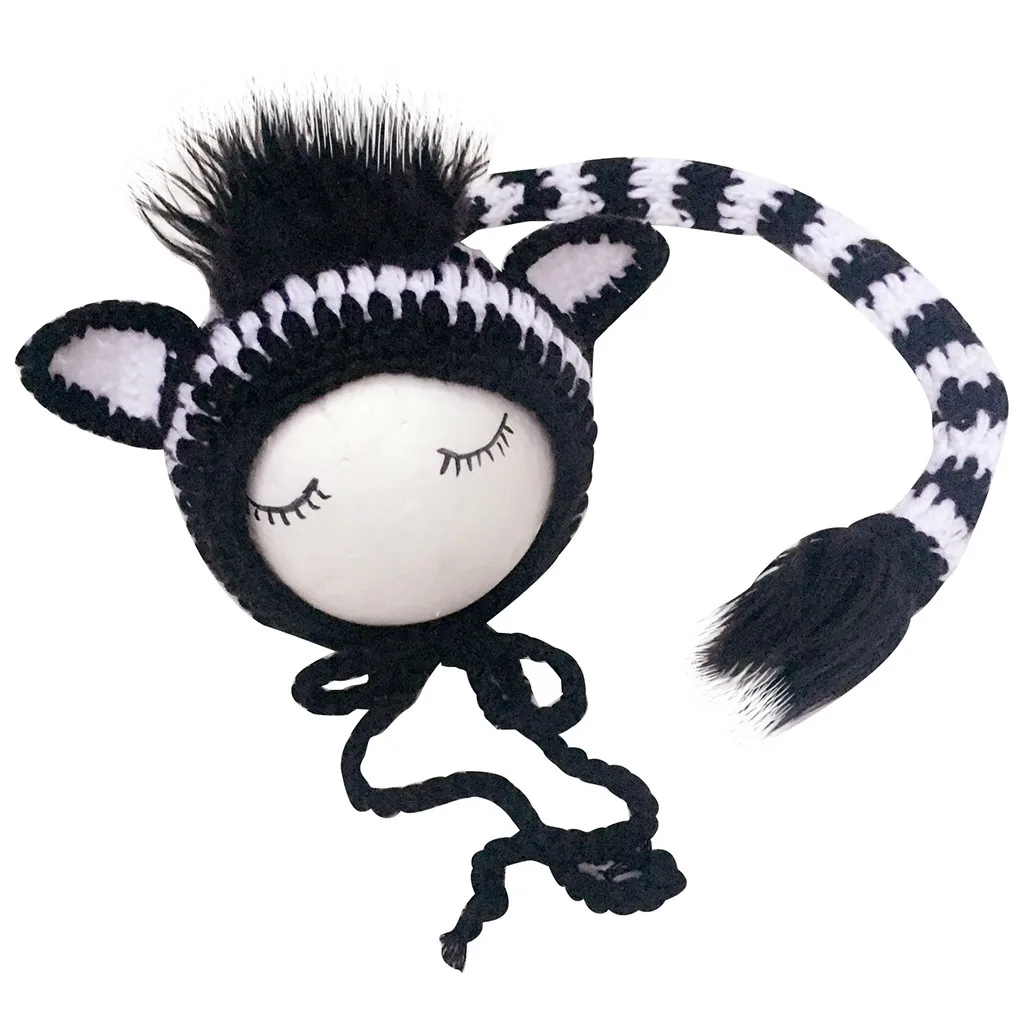 Реквизит для фотографирования новорожденных 1 комплект Детский милый полосатый