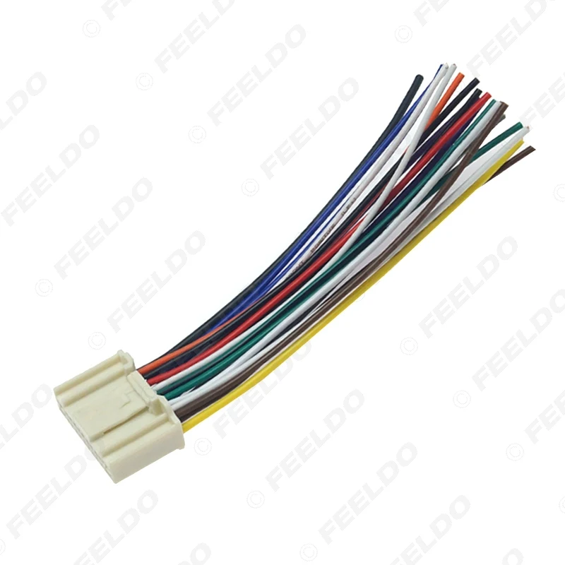 FEELDO 1 комплект Автомобильная аудиосистема стерео проводка антенна адаптер вилка