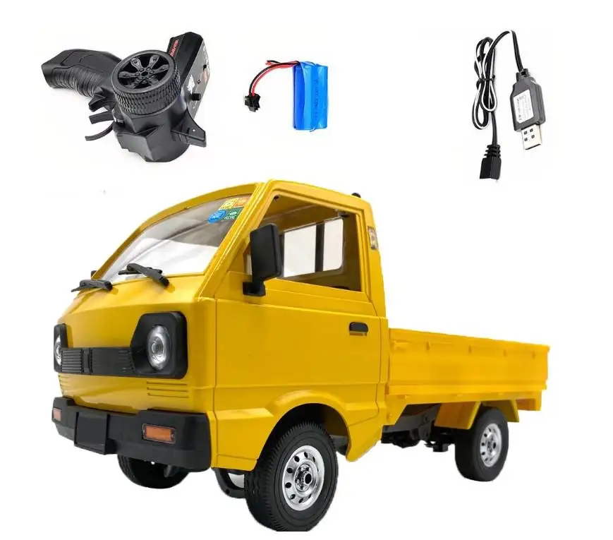 

LeadingStar WPL D12 1/10 2,4G 2WD грузовик гусеничный внедорожных автомобилей RC модели автомобилей игрушки желтый