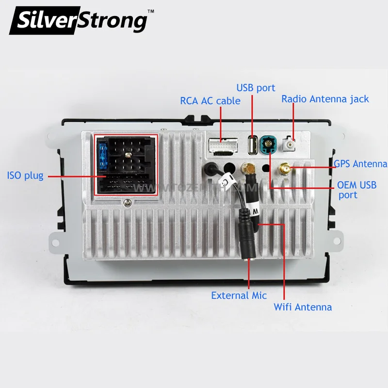 Радиоприемник SilverStrong 32 ГБ Android 10 0 для Passat Radio 9 дюймов Автомобильный GPS VW Golf Polo Carplay