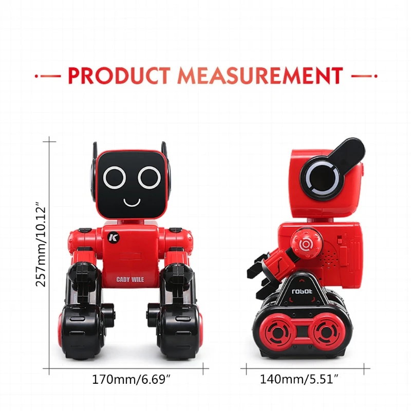 

2021 New Cute Electric Intelligent Remote Control Robot Singing Dancing Programming Toy