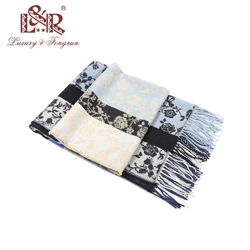 Роскошный бренд кашемировый женский шарф с принтом зимний пашмины Foulard Femme Bufanda Mujer бандана женский шарф-шаль