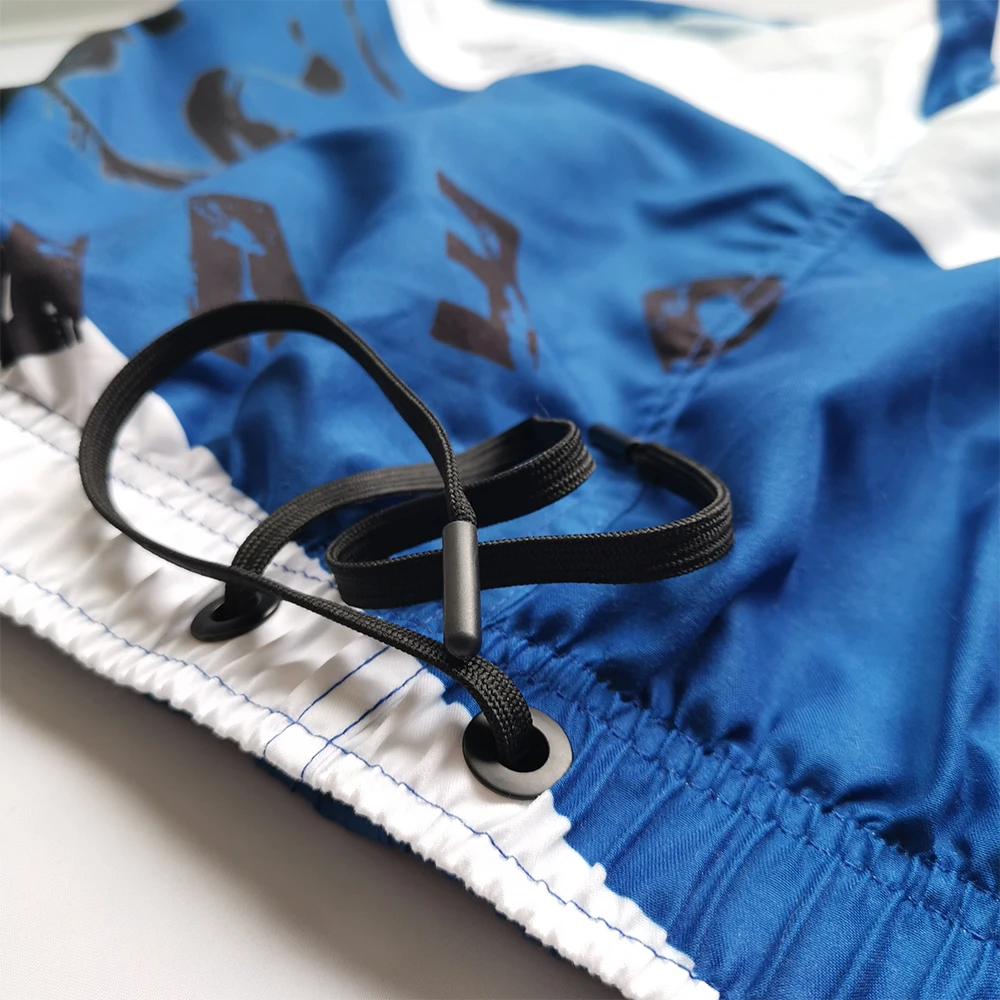 UXH мужские шорты с эластичной талией пляжные песочным принтом для плавания |