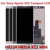 5 0 original lcd for sony xperia xz2 mini lcd display touch screen digitizer assembly replacement for sony xz2 compact lcd