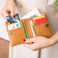 short wallet womens 2020 new mori retro two fold small wallet student womens zero wallet