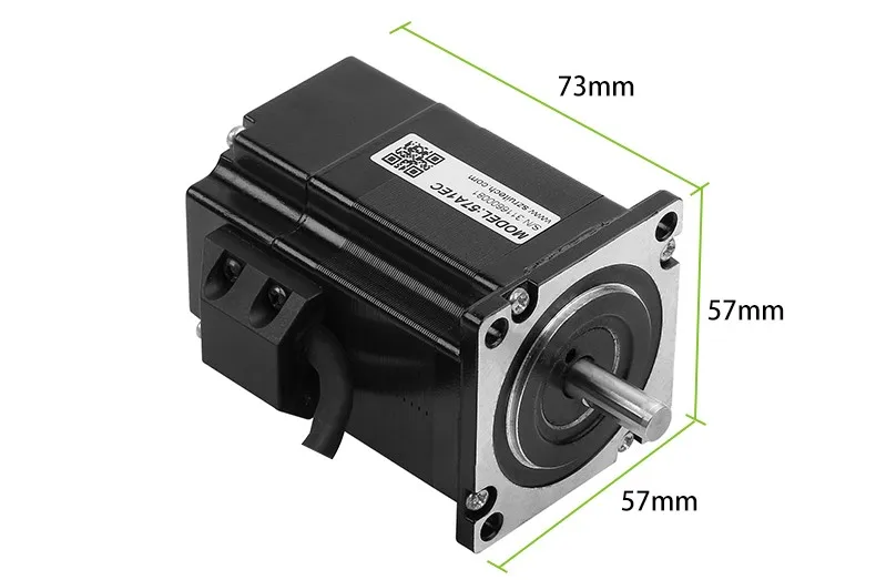 Rtelligent Nema 23 шаговый двигатель с Nema 23 24 замкнутый контур шаговый двигатель драйвер легкий серводвигатель с 400 Вт 48 в источник питания