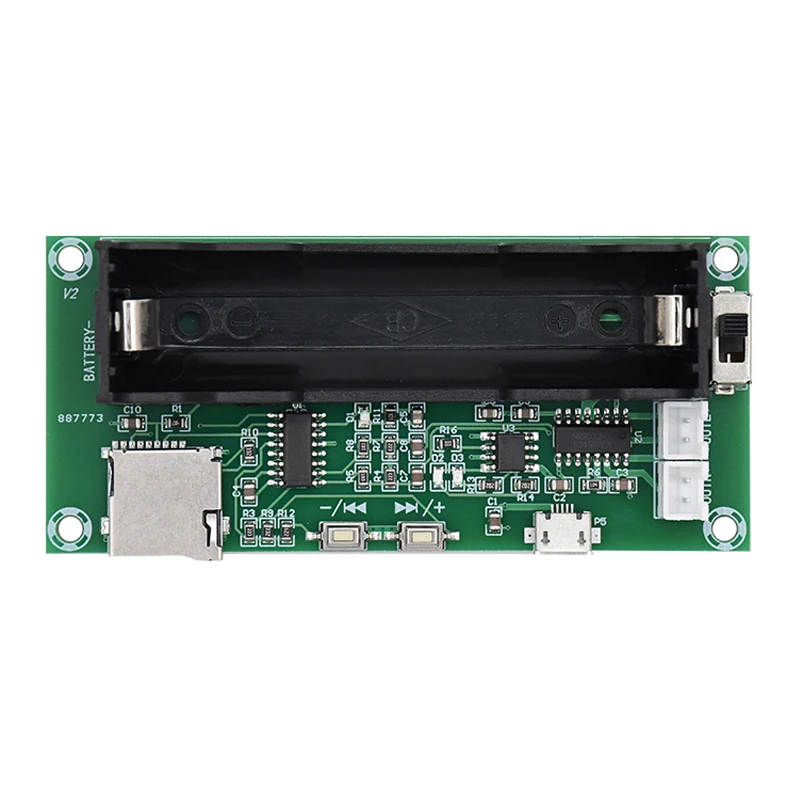 Мини-усилитель каналов PAM8403 2*3 Вт мини-усилитель USB 5 в пост. Тока TF-карта DIY динамик