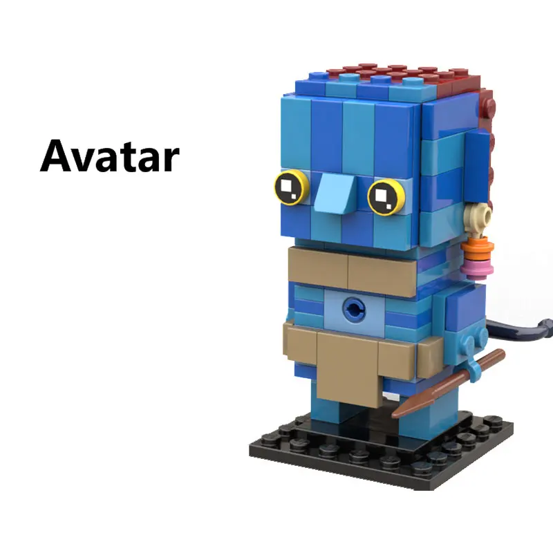 Juego de construcci&oacute;n de Avatar para ni&ntilde;os, juguete de construcci&oacute;n con ladrillos, 134 piezas, MOC-0