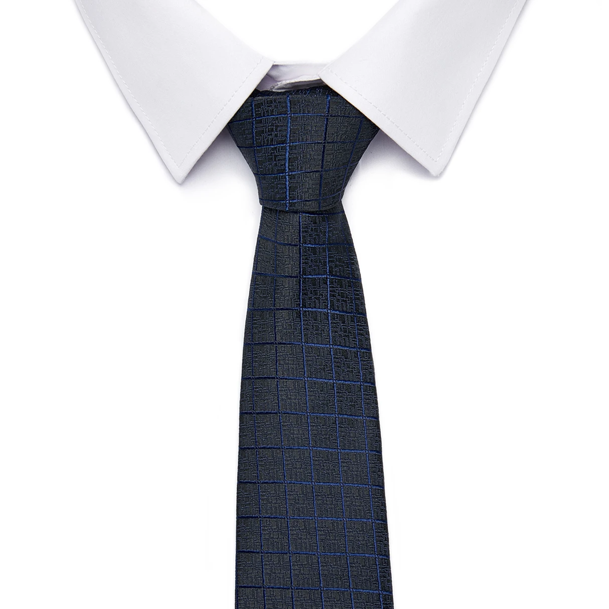 

High Quality Nice Fashion Dark Red Silk Tie Shirt Accessories Man's Dropshipping Striped Fit Formal Party