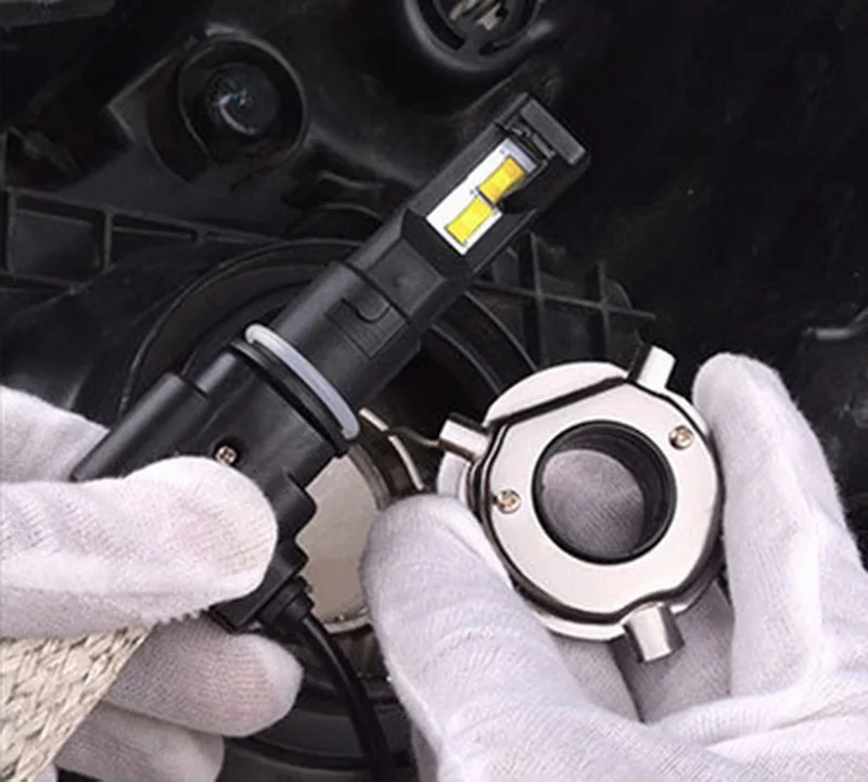 

2 шт 30 Вт 3200лм H1 автомобильный Светодиодный прожектор Водонепроницаемый 12 в 6000 К лампа для фар