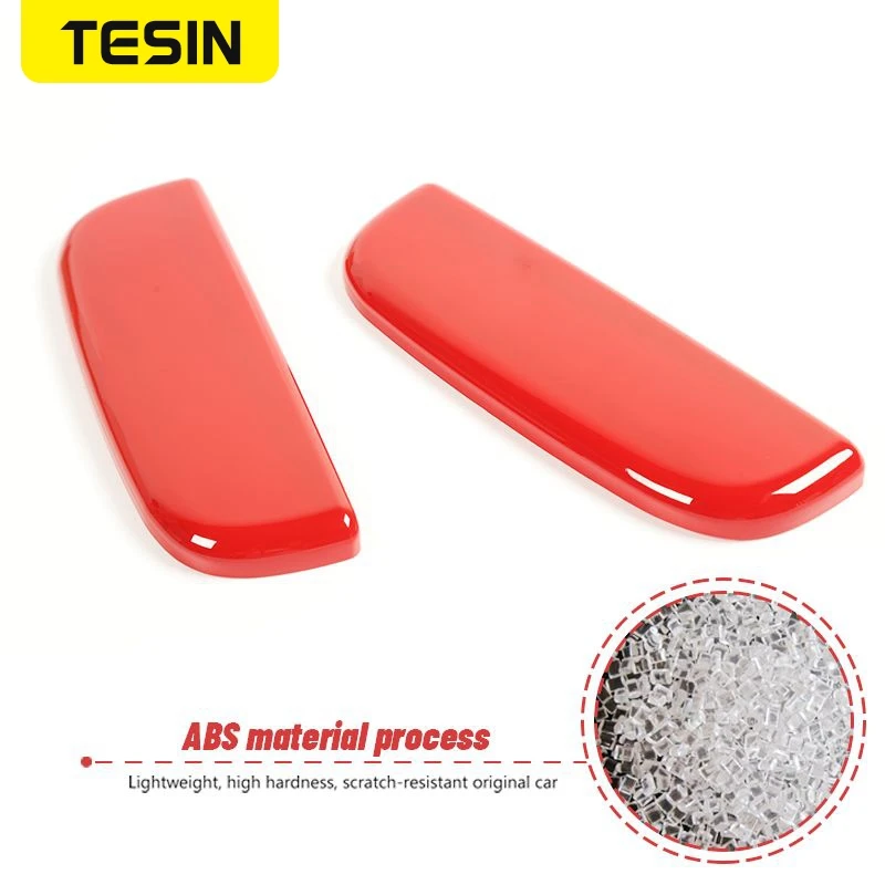 TESIN ABS Наружная ручка двери автомобиля крышка чехла для Suzuki Jimny 2019 2020 декоративная
