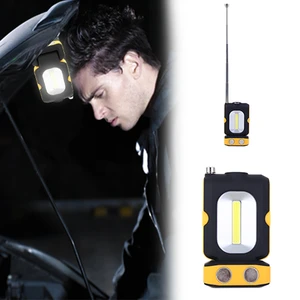 Магнитный Перезаряжаемый USB светодиодный светильник MingRay для поднятия и сбора света, также рабочий светильник с скрытым крючком для ремонта рабочего освещения гаража