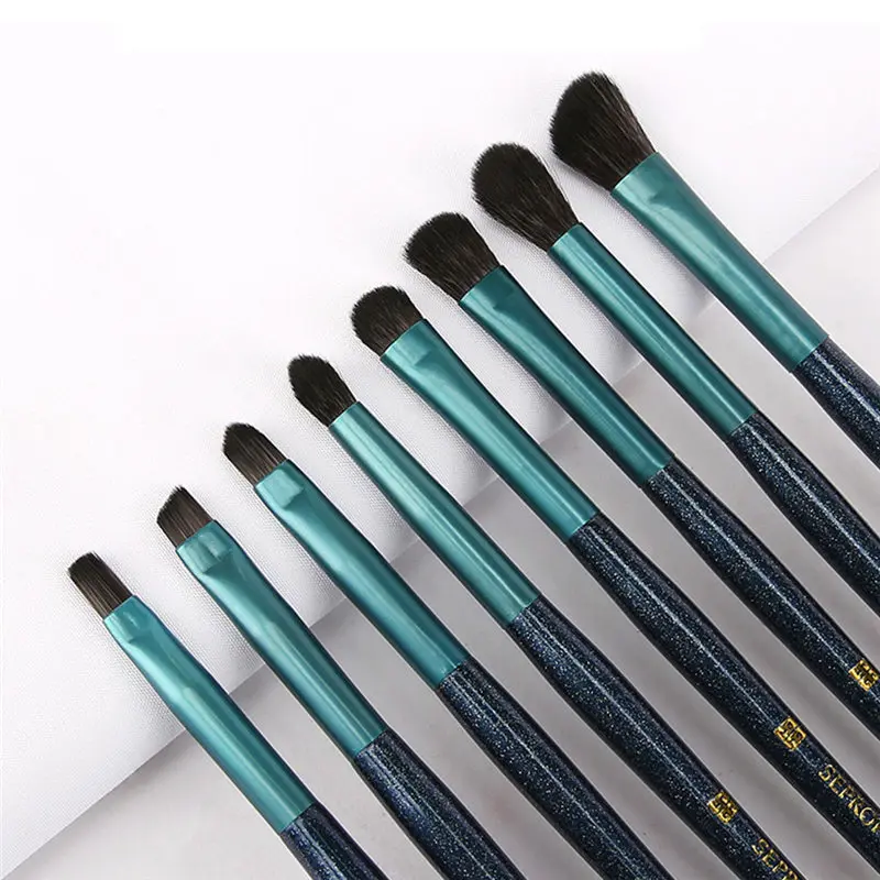 Набор кистей для макияжа 8 шт./лот кисти растушевки теней век подводки ресниц