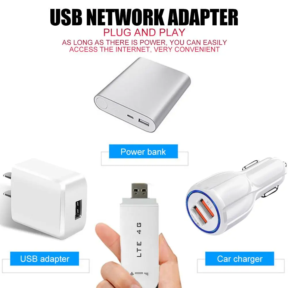 4G LTE разблокированный универсальный портативный USB модем сетевой адаптер с Wi Fi