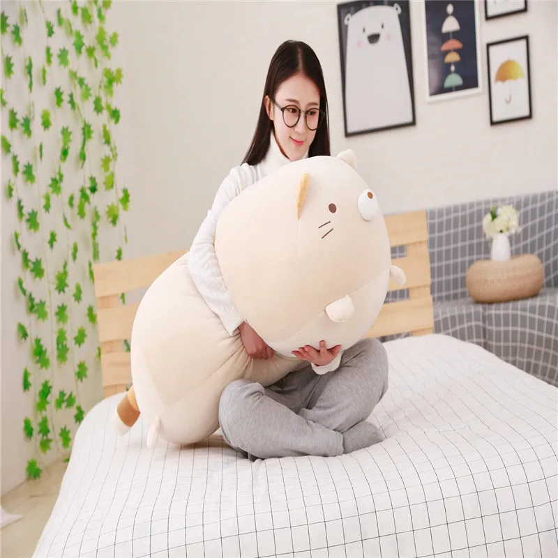 Гигантская угловая био подушка 30 90 см японская анимация Sumikko Gurashi плюшевая