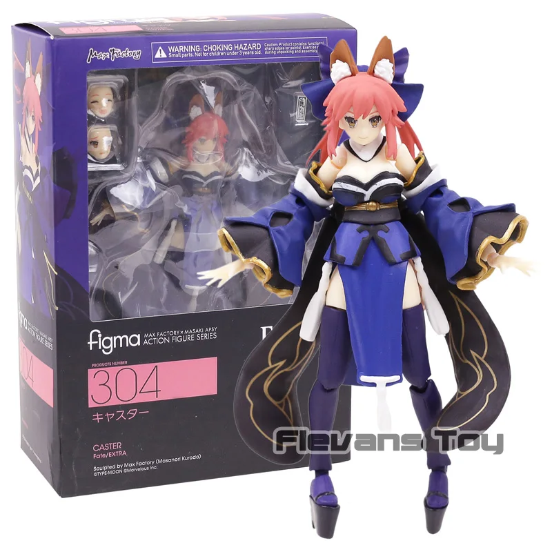 

Figma 304 Fate Grand Order Extra Caster Tamamo No Mae PVC Action Figure Model Doll Toy
