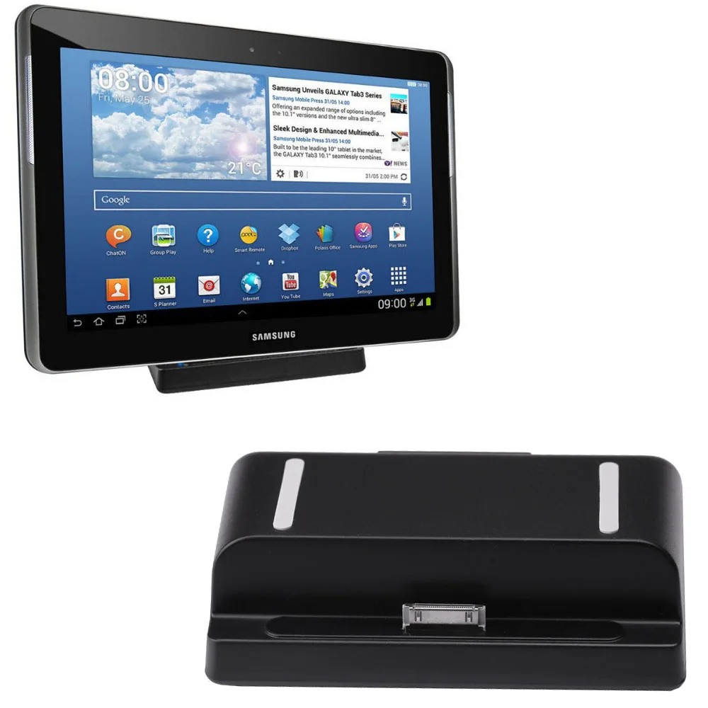 Base de carga USB de escritorio para Samsung Galaxy TAB 2, 7,0,...
