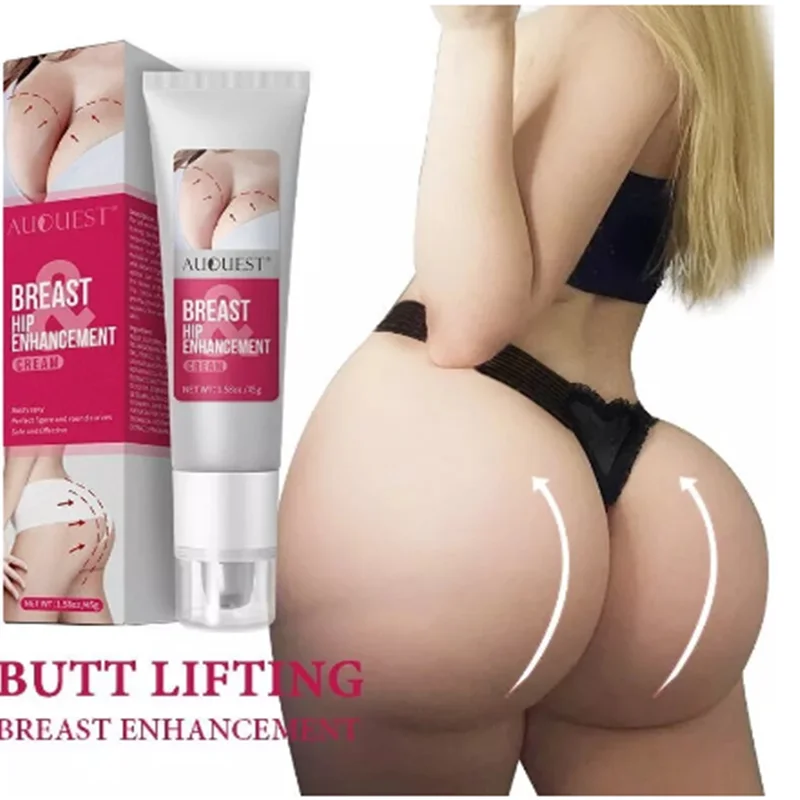 

AuQuest Breast Butt Enhancer Skin Firming and Lifting Body Cream Elasticity Breast Hip Enhancement Busty Sexy Body Care 45g