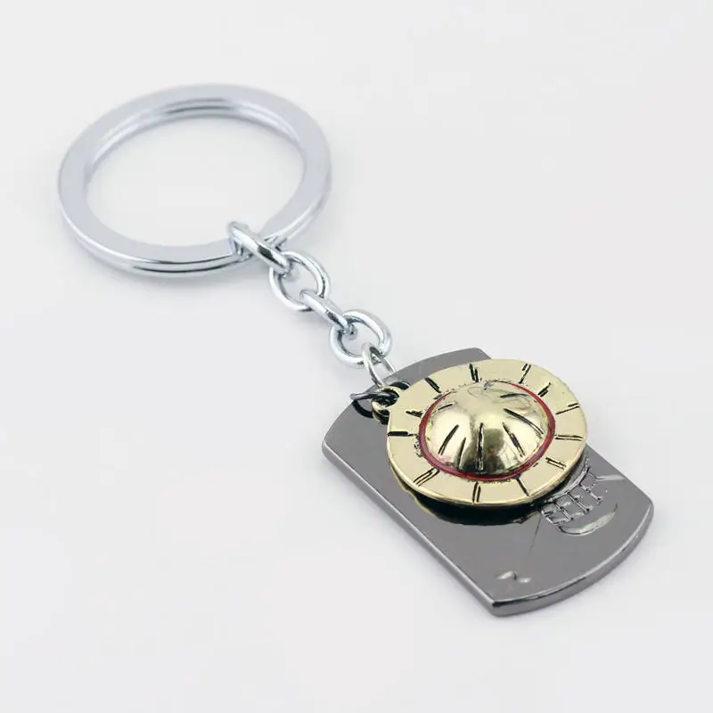 Брелок с эмалью из сплава цельный брелок японским аниме шляпа Луффи Хоба