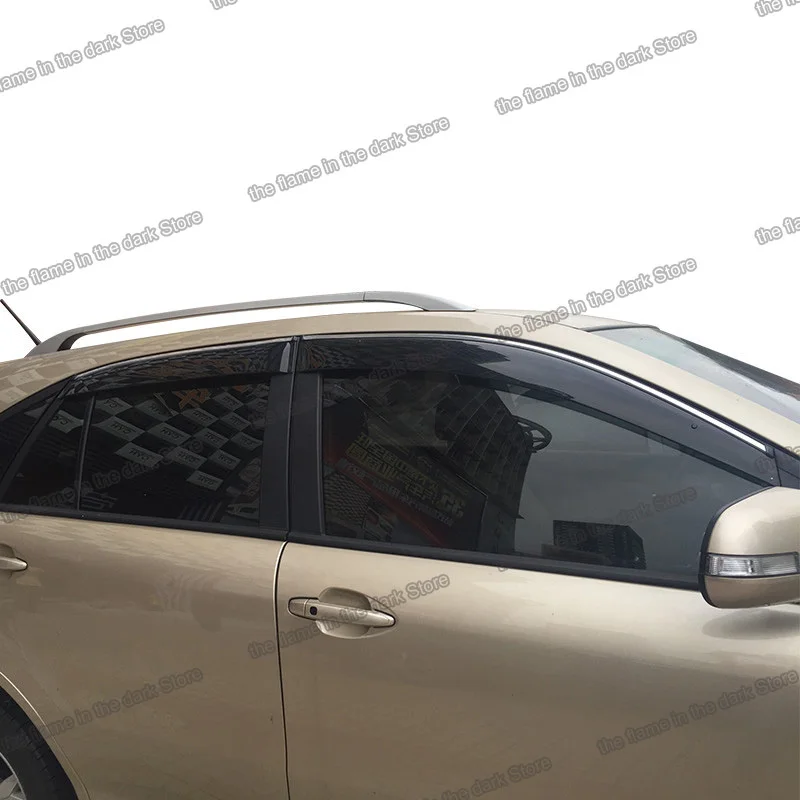 Акриловый дождь для окна автомобиля дверной козырек защита lexus rx rx330 2003 2002 2004 2005 2006