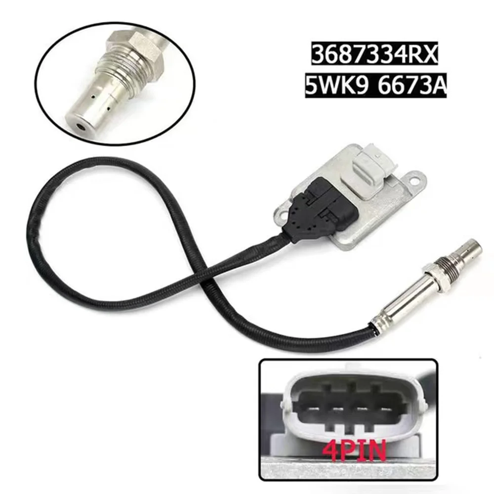 

5WK96673A 3687334RX High Quality NOx Nitrogen Oxide Sensor 5WK9 6673A For Cummins 2013-2018 11.9L 15L ISX