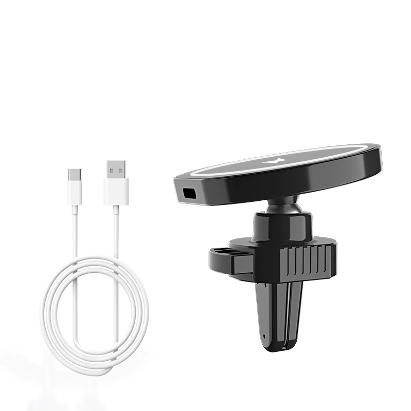 car phone holder bracket magnetic charger type cusb for mobile phone magsafing wireless charger holder air vent mount paste free global shipping