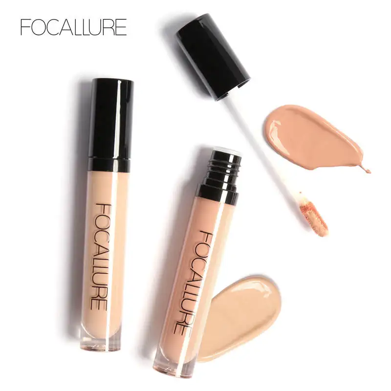 

FOCALLURE Makeup Liquid Face Concealer 7 Colors Full Coverage Cream Waterproof Professional High Quality Base Women Cosmetic